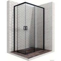 Душевой уголок Ambassador Queen Black 11011205R 120х80