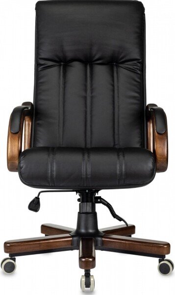 

Офисное кресло Бюрократ T-9932Walnut (черный, экокожа)