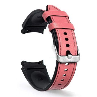 Ремешок Rumi Comfort гибридный для Samsung Galaxy Watch4/5/6 (20 мм, розовый)