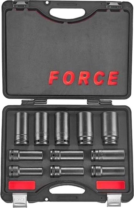 

Набор трещотка с головками Force 6115D (11 предметов)