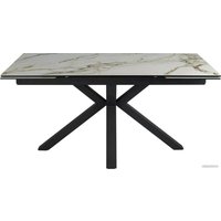 Кухонный стол Signal Columbus amber COLUMBUSBC160 (белый/черный)