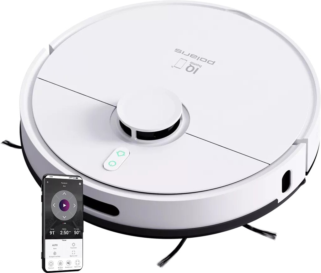 

Робот-пылесос Polaris PVCR 4500 WI-FI IQ Home (белый)