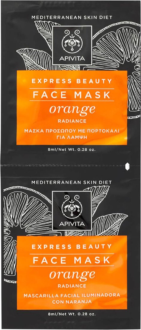 

APIVITA Набор масок для лица Express Orange (2x8 мл)