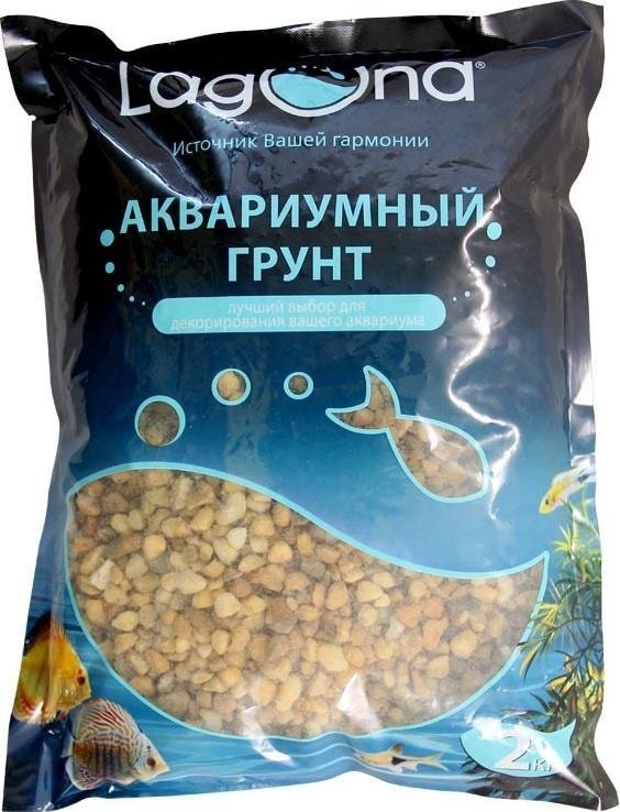 

Грунт Laguna Галька речная 4-6 мм 20203D 2 кг