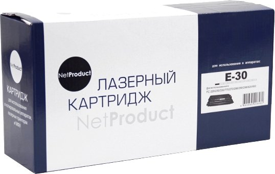 

Картридж NetProduct N-E-30 (аналог Canon E-30)