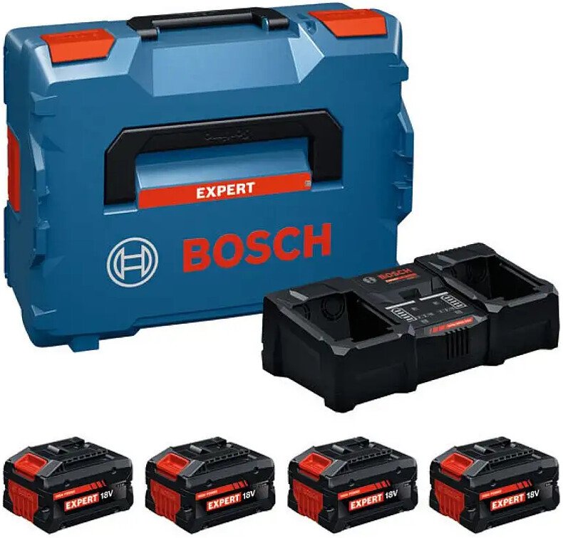 Аккумулятор с зарядным устройством Bosch 1600A0373Y (18В/2x5.5 Ah + 18В/2x8 Ah +18В + кейс)