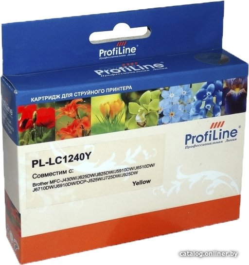Картридж ProfiLine PL-LC1240Y-Y (аналог Brother LC1240Y)