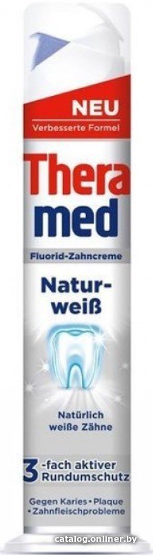 Зубная паста Theramed Natur Weiss Pompka 100 мл