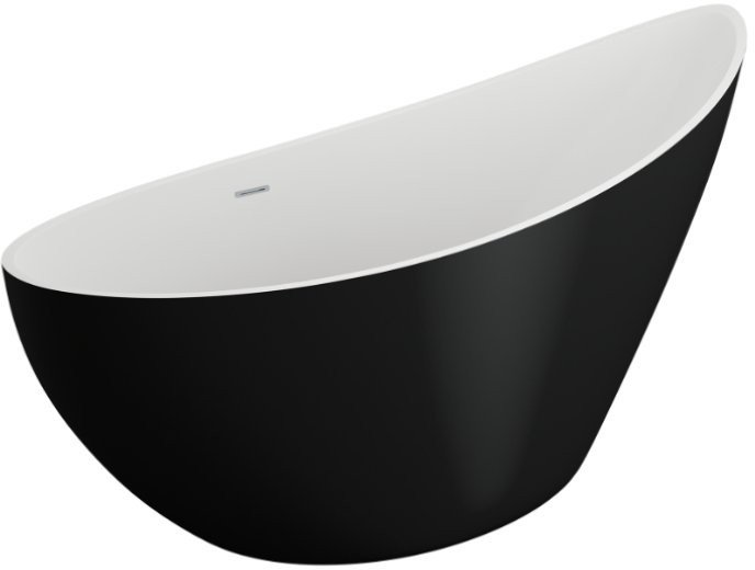 

Ванна Polimat Zoe 180x80 00332 (черный матовый)