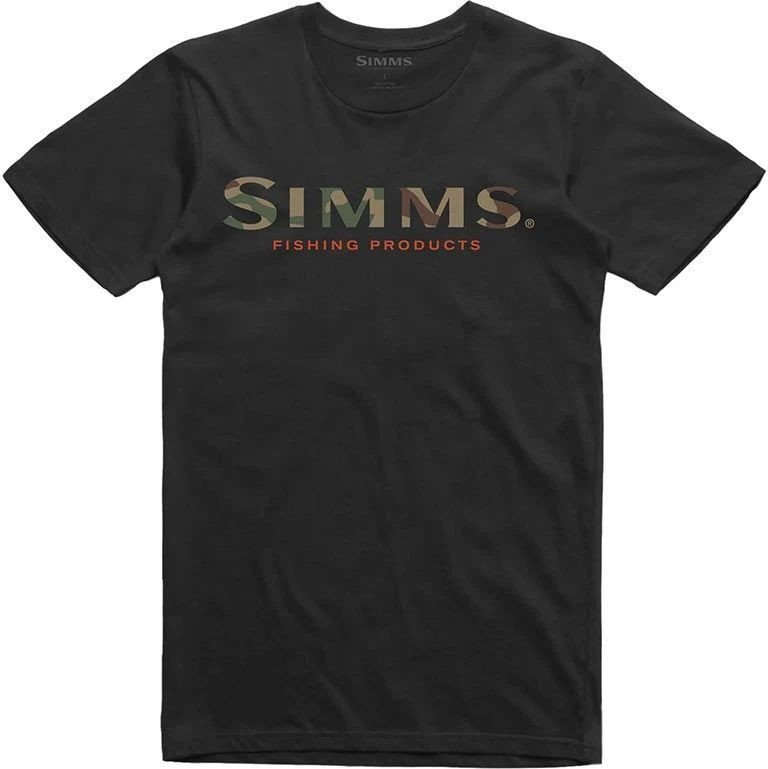 

Футболка Simms Logo T-Shirt (L, черный)