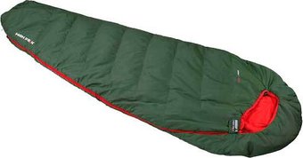 Спальный мешок High Peak Pak 600 23246 (зеленый/красный)