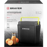 Термоэлектрический автохолодильник Brayer BR6331 20л (черный)