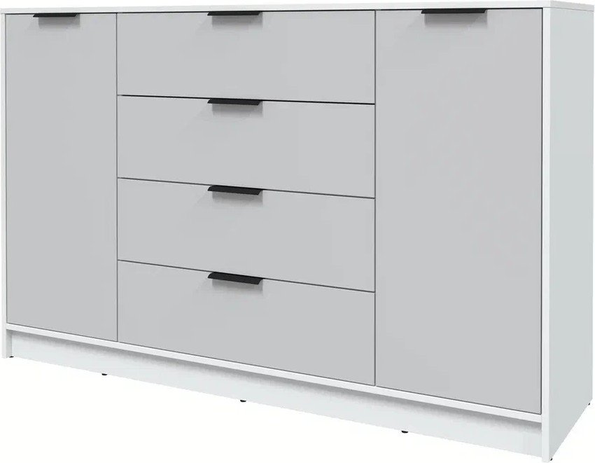 

Тумба Интерлиния Концепт КТ-Т160 (серый/белый платинум)