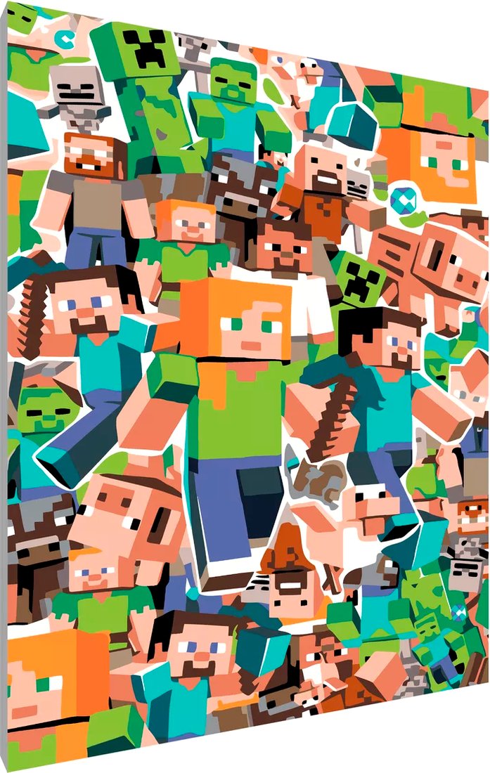 

Картина по номерам PaintLine Майнкрафт PL-00138