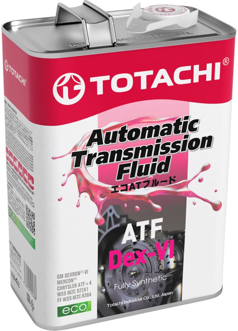 

Трансмиссионное масло Totachi ATF DEX-VI 4л