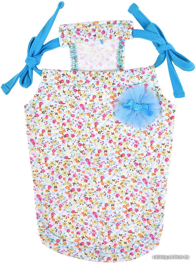 Футболка Puppia WildFlower PAUB-TS1806-PK-M (розовый)