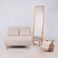 Зеркало Файрум Oland 46x169.5см (натуральный)