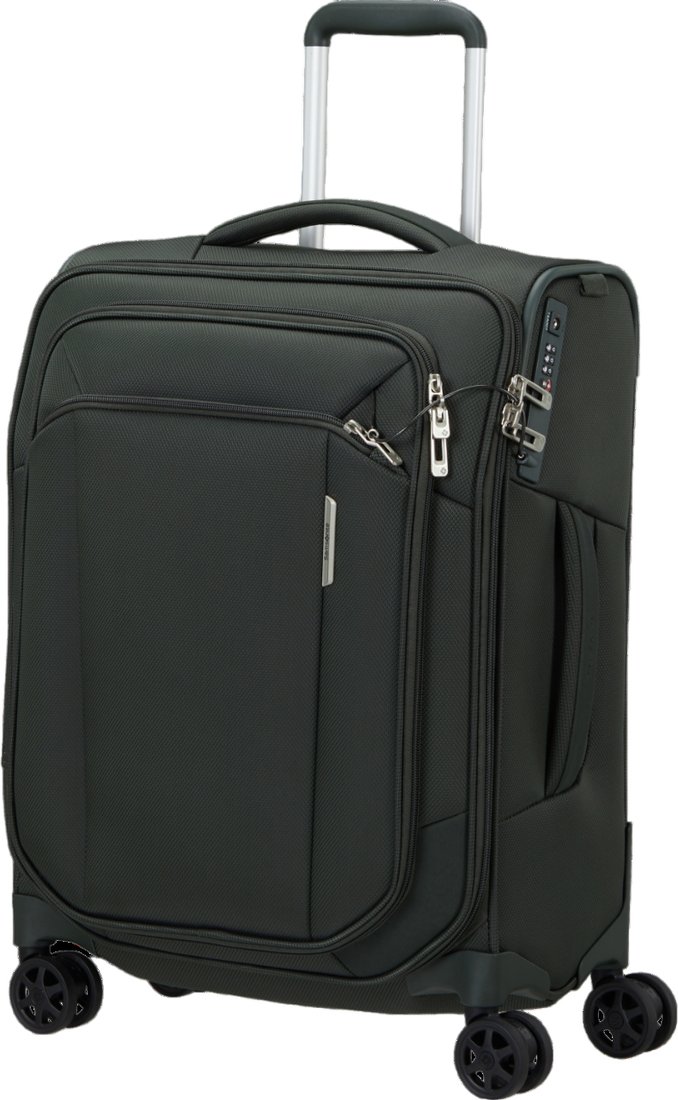 

Чемодан-спиннер Samsonite Respark Forest Green 55 см (4 колеса)