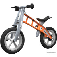 Беговел FirstBIKE Street с тормозом (оранжевый)