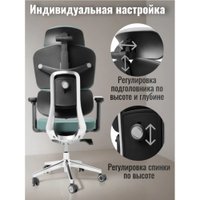 Офисное кресло Jiqiao R6001-З (зеленый)