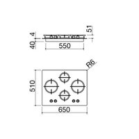 Варочная панель Barazza 1PMD64