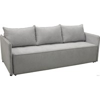 Диван Brioli Армандо трехместный (рогожка, J14 голубой)