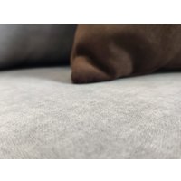 Угловой диван Nord Star Айва Краш правый (велюр, бирюзовый)