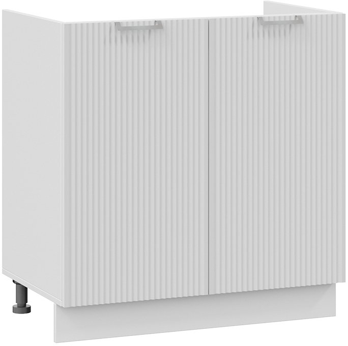 

Шкаф напольный Трия Кимберли 1Н8М (белый/сноу)