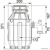 Измельчитель пищевых отходов Franke Turbo Elite TE-75 134.0535.241