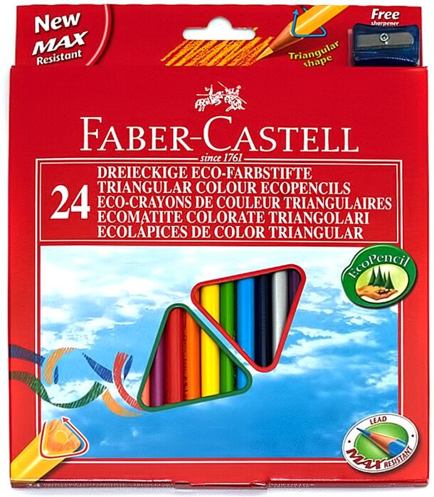 

Набор цветных карандашей Faber Castell Ecopen 120524 (24 шт)