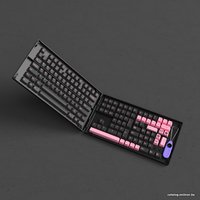 Набор кейкапов Akko Black & Pink Cherry Profile Keycaps 229 шт