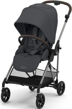 

Коляска прогулочная «книга» Cybex New Melio (monument grey)