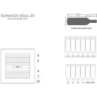 Винный шкаф Dunavox DAVS-25.63DB