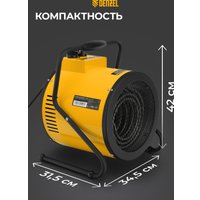 Электрическая тепловая пушка Denzel SFH-9000