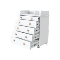Детский комод Incanto Мишка с органайзером 800/5 PK-0060/00 (белый)