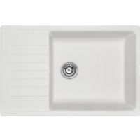 Кухонная мойка ZorG Dello 78 (белый камень)