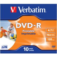 DVD-R диск Verbatim 4.7Gb 16x 43521 (25 шт.)