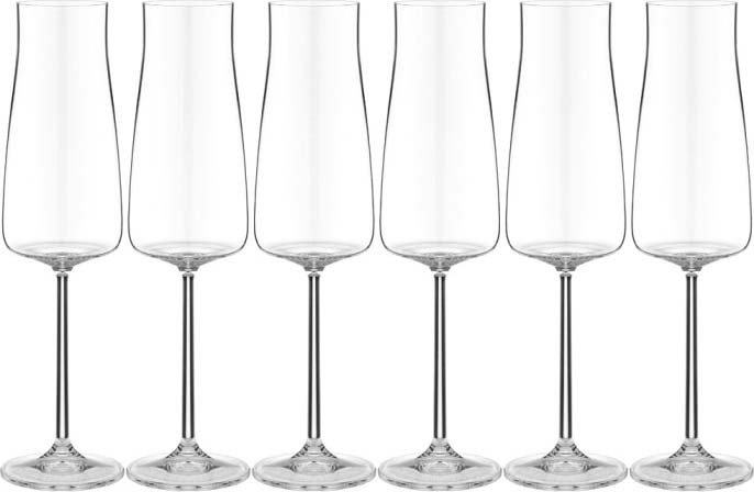 

Набор бокалов для шампанского Bohemia Crystal Crystalex 40950/210 (6 шт)