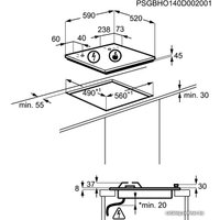 Варочная панель Electrolux GPE363MW