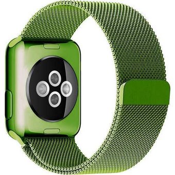 Rumi Milanese loop металлический для Apple Watch 38/40/41mm (зеленый)