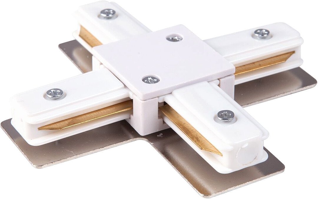 

Коннектор питания шинопровода Elektrostandard X-образный TRC-1-1-X-WH a039585 (белый)