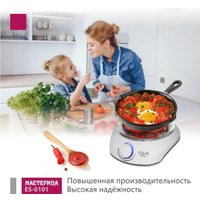 Настольная плита Мастерица ES-0101 (белый) в Витебске