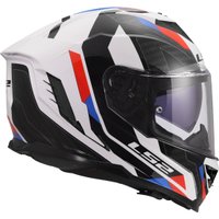 Мотошлем LS2 FF818 Storm III Sporty (M, белый/синий/красный)