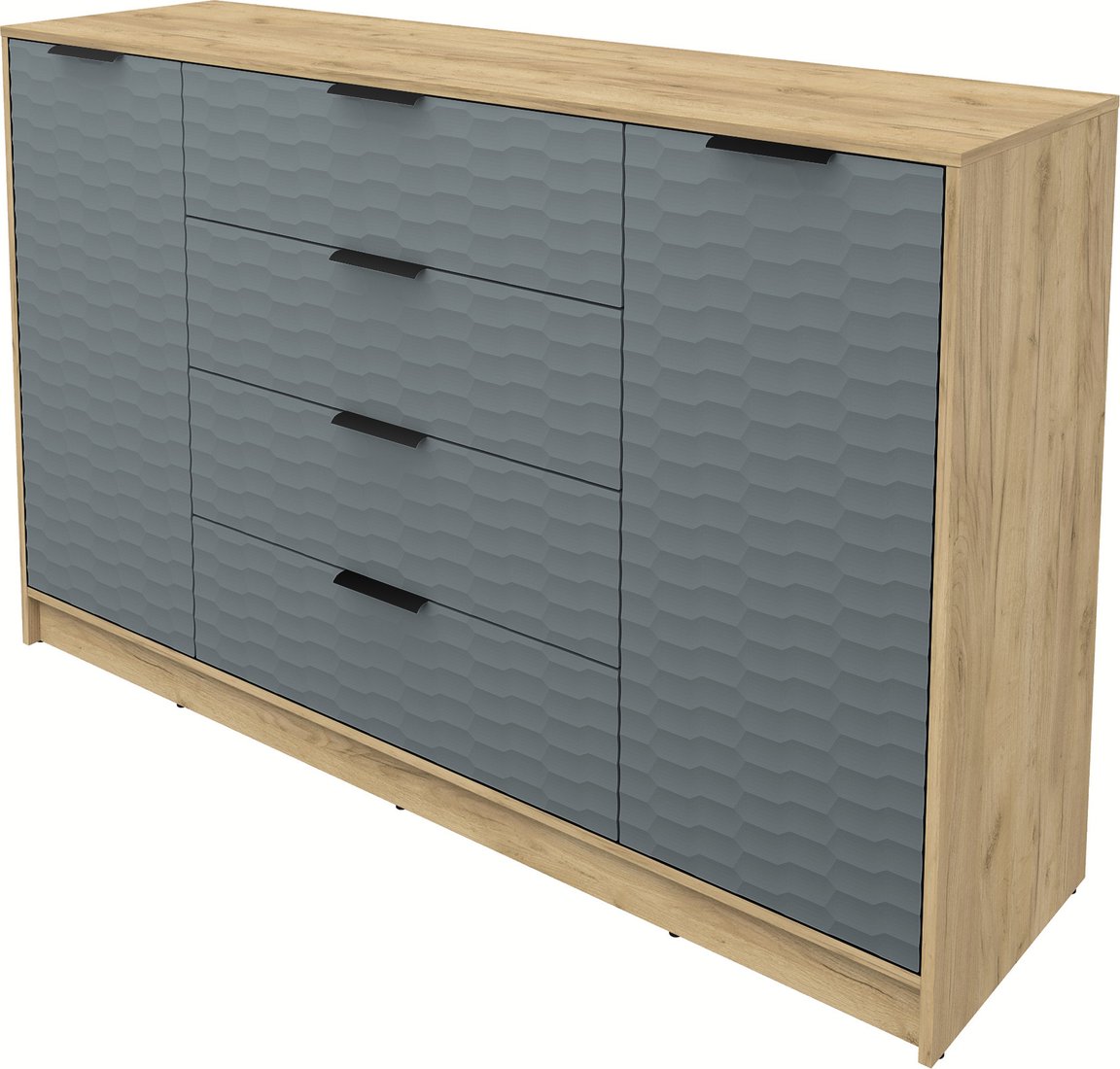 

Тумба Интерлиния Концепт Зодиак КТ-Т160 (дуб золотой/серый)