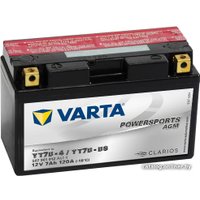 Мотоциклетный аккумулятор Varta Powersport AGM YT7B-BS 507 901 012 (7 А·ч)