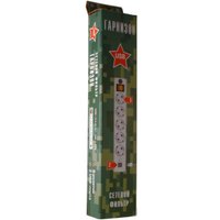 Сетевой фильтр Гарнизон 5 розеток, белый, 1.8 м (ЕНW-6-USB)