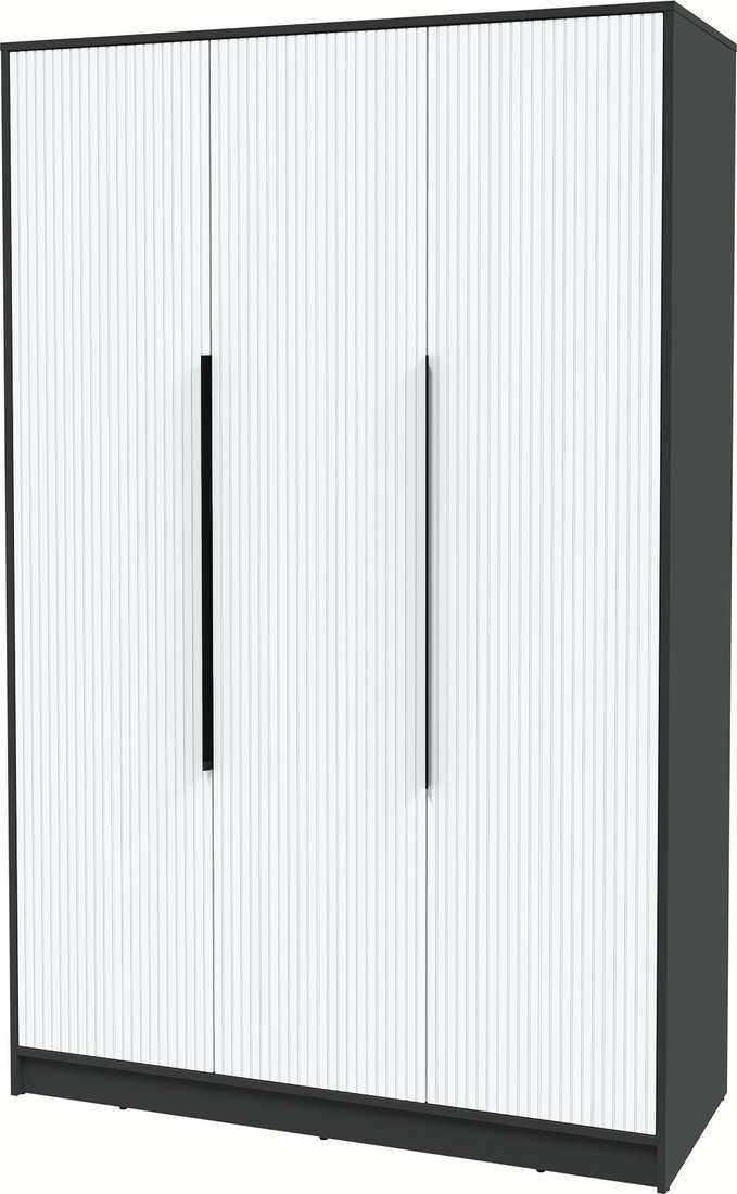 

Шкаф распашной Интерлиния Концепт Лайн КТ-Ш3 (антрацит/белый)