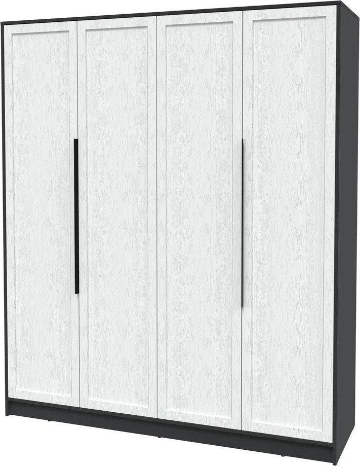 

Шкаф распашной Интерлиния Концепт Тренд КТ-Ш4 (антрацит/дуб полярный)