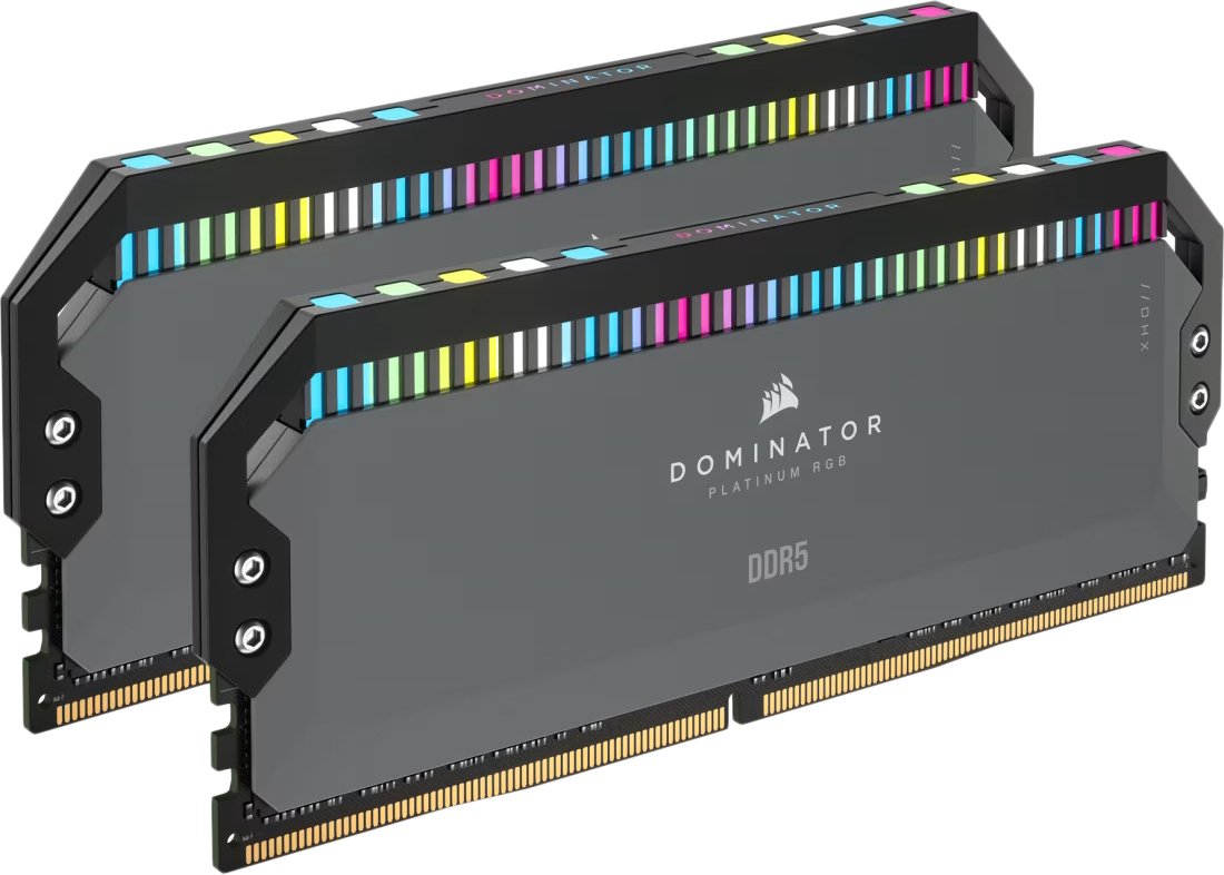 

Оперативная память Corsair Dominator Platinum RGB 2x16ГБ DDR5 6000 МГц CMT32GX5M2B6000Z30K