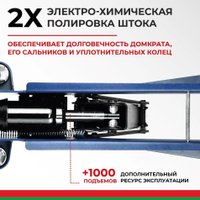 Подкатной домкрат БелАК BAK.30155 2.5т (кейс)